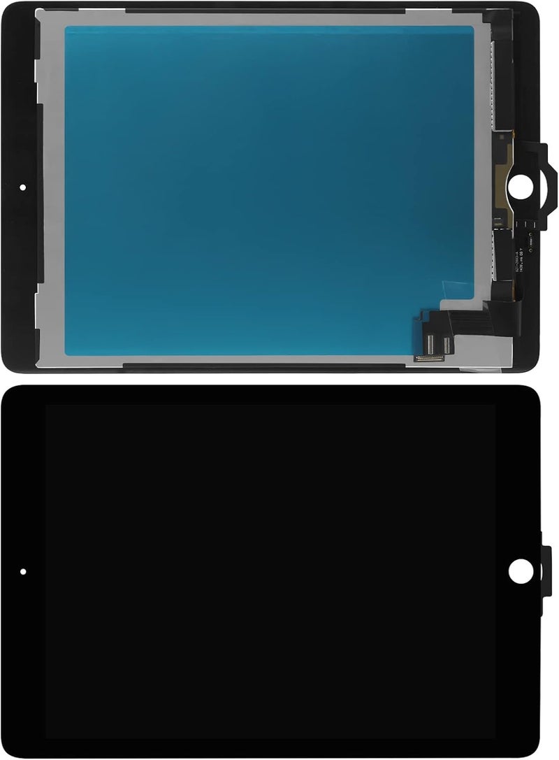 ARUISIFX استبدال شاشة 9.7" لجهاز آيباد إير 2 الجيل الثاني A1567 A1566 تجميع عرض LCD مع زجاج لمسة + رقمي + مجموعة إصلاح (أسود) (غير متوافق مع إير 3/4/5) - Image 2